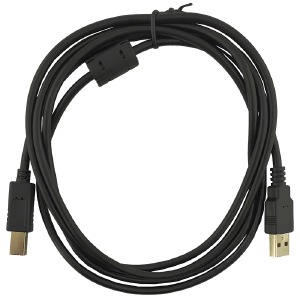Кабель USB AM-BM (Принтер) черный 2.0 3м - фото
