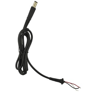 Кабель для ноутбука (hp, dell) 7.4x5.0 БЕЗ БЛОКА/под пайку/прямой 1,2м - фото