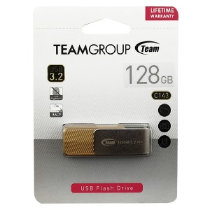USB 128GB 3.0 Team C143 коричневая - фото