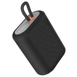 Колонка Hoco BS47 5W/BT5.0/microSD/FM/1200MAh/TWS/IPX5 11,4х9,3х5,1см черная - фото