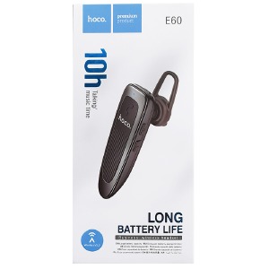 Bluetooth-гарнітура Hoco E60 BT5.0/150mAh чорна (19) - фото