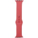 Ремешок для Apple Watch 38/40/41mm силиконовый (38) коралловый L - фото 1