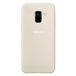 Накладка Soft Touch Samsung A6 2018/A600 milk - фото