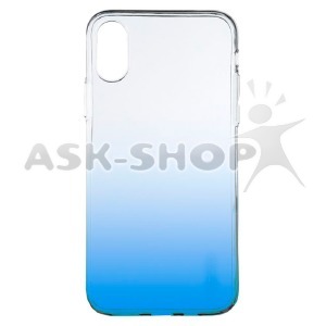 Силикон DEF  Gradient TPU Samsung A20s/A207 blue - фото