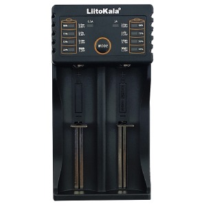 Зарядное для аккумуляторов LiitoKala Lii-202 (универсальное,подходит для многих аккумулятор, Lion/NiHM/LiFe) USB power+PowerBank Function - фото