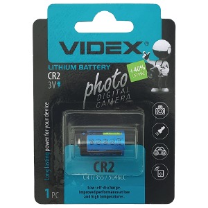 Батарейки CR2 Videx по 5 шт/цена за 1 бат. - фото