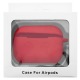 Чехол силикон AirPods 3 красный с карабином - фото 1