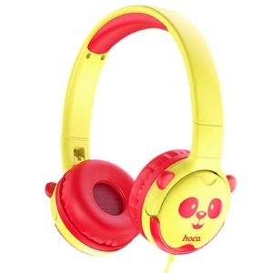 Hands Free большие детские Hoco W31 желтые - фото