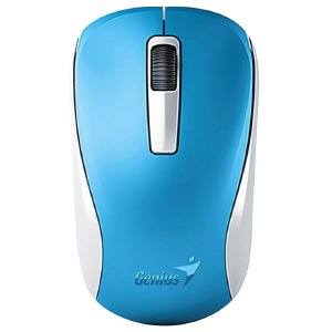 Компьютерная мышка беспроводная Genius NX-7005 голубая - фото