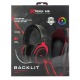 Наушники компьютерные XTRIKE GH-899 USB/3,5(папа)+переходник 3,5(мама)-2х3,5 (папа)/LED RGB подсветка черные 2,2м - фото 1