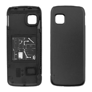 Задняя крышка на Nokia 5230 черная - фото