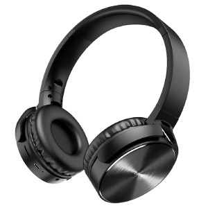 Hands Free большие Bluetooth Hoco DW01 BT5.0/TFcard/AUX/mic/300mAh черный - фото