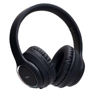 Hands Free большие Bluetooth Hoco W28 BT5.0/AUX/mic/250mAh черный(30) - фото