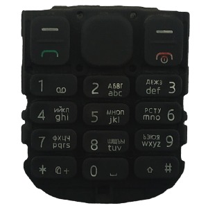 Клавиатура Китай Nokia C5 черная - фото