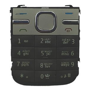 Клавиатура Китай Nokia X2-00 белая - фото