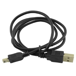 Кабель miniUSB (V3) черный 1,5м - фото