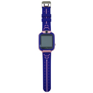 Смарт-часы (Smart watch) A555 детские GPS(LBS)+камера розовые (ip67, SOS, акб 680 мАч) - фото