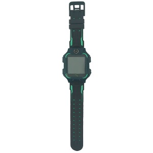 Смарт-часы (Smart watch) A666-A детские GPS(LBS)+камера бирюзовые (ip67, SOS, акб 680 мАч) - фото