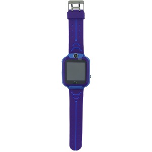 Смарт-часы (Smart watch) A555 детские GPS(LBS)+камера фиолетовые (ip67, SOS, акб 680 мАч) - фото