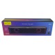 Колонка Hoco DS31 6W/LED/BT5.0/USB/AUX/microSD/500mAh/TWS 28х5х6см черная - фото 2