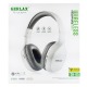 Hands Free большие Bluetooth Gerlax GH-05 BT5.0+EDR/AUX/mic/Siri/250mAh бело-серый - фото 1