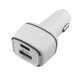 АЗУ USB блочек 3.0A 12/24V YY-C01 1USB+PD 20w Charge 3.0 белый - фото 1