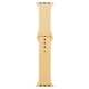 Ремешок для Apple Watch 38/40/41mm силиконовый (40) телесный L - фото 1