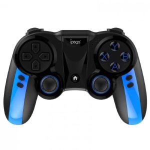 Игровой контроллер геймпад Ipega PG-9090 BT/PC/Android/IOS/PS3/TV черно-синий - фото