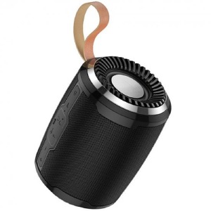 Колонка Hoco BS39 BT5.0/USB/AUX/microSD/FM/1200mAh/ITWS/PX5 12х8,7х8,7см черная - фото