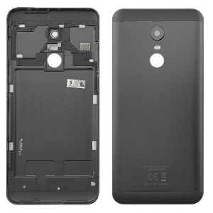 Задняя крышка на Xiaomi Redmi 5+ черная - фото