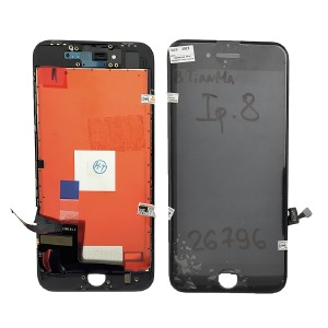 Дисплей для телефона iPhone 8/SE 2020 черный, с тачскрином, модуль(TianMa) - фото