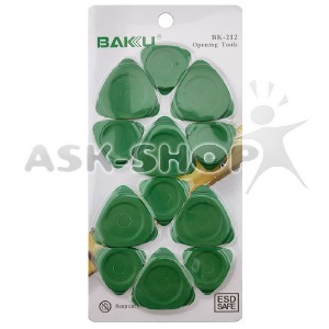 Набор пластиковых медиаторов Baku BK-212 (12 шт.в упаковке) - фото