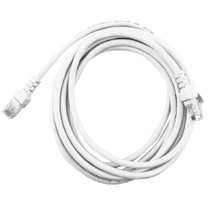 LAN кабель интернет 3м белый  cat6e - фото