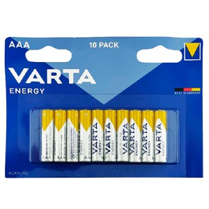 LR03 Батарейки Varta Energy щелочная по 10 шт (мизинчиковые)/цена за 1 бат. - фото