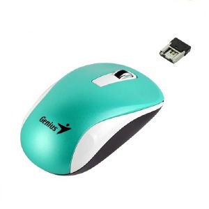 Компьютерная мышка беспроводная Genius NX-7010 Turquoise - фото