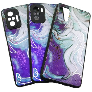 Накладка Marble UV Samsung A03s/A037 green# - фото