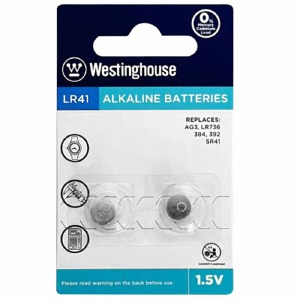 Батарейки AG3 (LR41/LR736) Westinghouse USA по 10 шт/цена за 1 бат. - фото