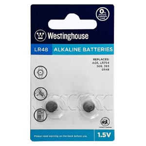 Батарейки AG5 (LR48) Westinghouse USA по 10 шт/цена за 1 бат. - фото
