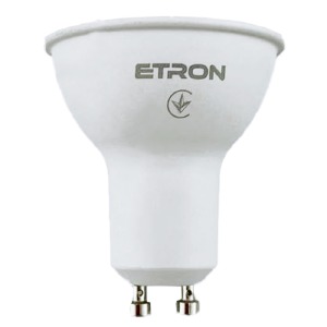 LED лампочка MR16 GU10 6W ETRON 1-ELP-068 4200K 1год гарантии 220V - фото