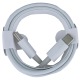 Кабель Type-C to Type-C Apple (NO L) белый 1м в уп. - фото 1