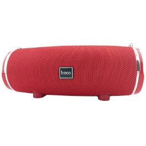 Колонка Hoco BS40 15W/BT5.0/USB/AUX/microSD/FM/2400mAh/ITWS/PX5 23х9,4х9,8см красная - фото