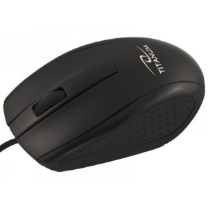 Компьютерная мышка проводная USB Esperanza TM110K черная  - фото