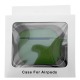Чехол силикон AirPods 3 оливковый с карабином - фото 1