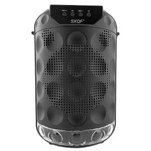 Колонка чемодан SXQF 168 Bluetooth черная 32х23х20 см - фото