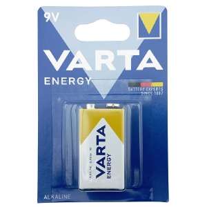 6LR61 Батарейки Varta Energy щелочная крона по 1шт/цена за 1 бат. - фото