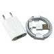 СЗУ iPhone Lightning 1A-1USB белое# - фото 1