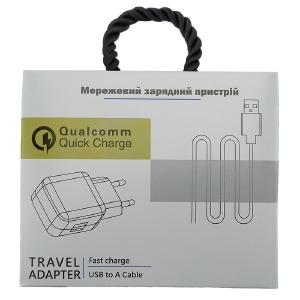 СЗУ Type-C Husky F02L02 REAL 2.4A QC3.0 2в1 черное (Xiaomi design) - фото