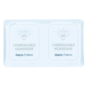 Пленка Apple Watch 45 mm (S7/S8/S9 series) UNBREAKABLE противоударн. в упак. по 2 шт. - фото