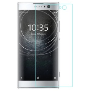 Стекло защитное универсальное 137x68mm/5.0' с отверстиями тип Sony XA2/H4113 прозр. в т.у. - фото