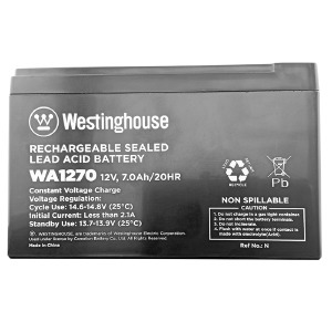 Аккумулятор универсальный Westinghouse (USA) 12V/7Ah# - фото